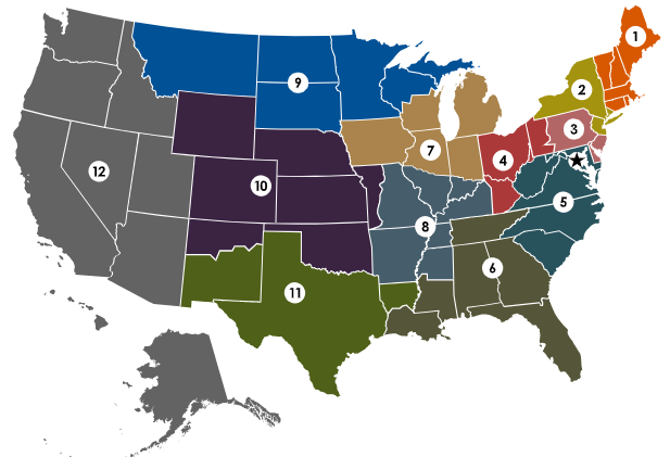 Map of System Districts